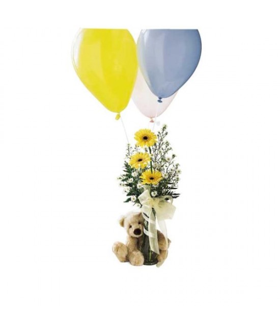 Welcome Bear Bouquet